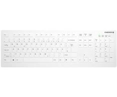 Klaviatūra Cherry Medical Wireless AK-C8112F-FU1-W/GE - wischdesinfizierbar - 105 Tasten - deutsch - wei