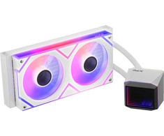 Adata Xpg WAK XPG LEVANTE II 240 (2*120 mm ARGB ventiliatorius) balta mažmeninė prekyba