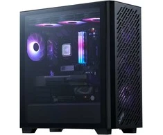 ADATA XPG VALOR AIR PRO korpusas, ATX, permatomas šoninis skydelis, 4x 120 mm ARGB ventiliatoriai, juodas