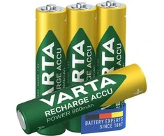 Akku AAA 1.2V (HR03) *Varta* Recharge Accu - 4er-Pack