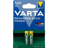 Akku AAA 1.2V (HR03) *Varta* Recharge Accu - 2er-Pack