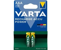 Akku AAA 1.2V (HR03) *Varta* Recharge Accu - 2er-Pack