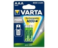 Akku AAA 1.2V (HR03) *Varta* Recharge Accu Phone - 2er-Pack