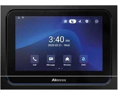 Akuvox Indoor-Station X933S, Touch Screen, Android, juodas