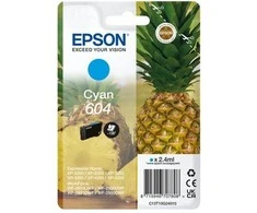 Rašalo Kasetė - Epson 604 C13T10G24010 Mėlyna, pagrįsta dažais, 350 puslapių