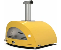 Alfa Forni Moderno 5 Pizza Hybrid Ugnies geltona