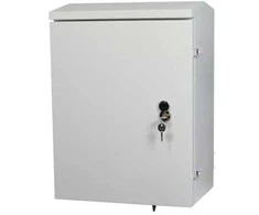 ALLNET DIN-RAIL Wandgehäuse/PoE Smart-Managed Switch T220mm Lichtgrau IP66 ÜS ALL-DIN-SGI8012PM