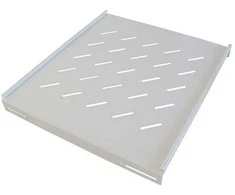 ALLNET 19"Wandgehäuse zbh. Fachboden T425/B486/1HE Lichtgrau