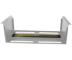 ALLNET 19""zbh. Gerätehalter für Hutschiene/DIN-Rail Geraete T150mm/5HE Lichtgrau