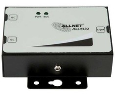ALLNET MSR Sensor ALL4432 / Helligkeitssensor analog im Metall Gehäuse juodas