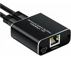Šakotuvas Allnet network splitter/switch 3 Port • 3x 1GbE • Lüfterlos • ALL-NS1003