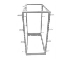 ALLNET ALL-SW4POST22GRAU - 22U - 400 kg - Gray - 48.3 cm (19") - 515 mm - 1010 mm