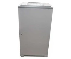 ALLNET Netzwerkschrank 19" 22HE B600/T 600mm Glastür Lichtgrau SNB-Serie