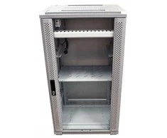 ALLNET ALL-SNB6632BDGRAU - 32U - Freestanding rack - 500 kg - Gray - Metal - Closed