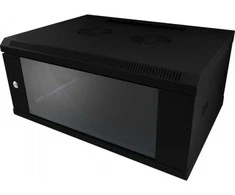 ALLNET Netzwerkschrank 19 9HE 1-teilig T600mm Juodas SMC-Serie