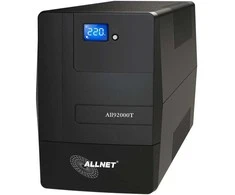 ALLNET USV 2000VA Line-Interactive, USB, LCD-Ekranas