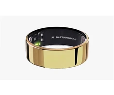 Išmanusis laikrodis Amazfit ULTRAHUMAN Ring Air - Smart Ring für Frauen und Männer - Schlaf -und Fitness Tracking Wearable - Herzfrequenz - Smartring Bionic Gold Dydis 10
