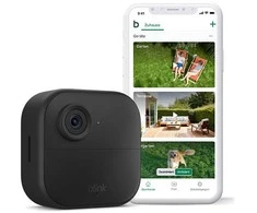 Amazon Blink Outdoor 4 Netzwerk Überwachungskamera 1080p Wi-Fi single juodas