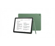 Amazon Kindle Naujasis „Kindle Scribe“ el. knyga – 2024 m. išleidimas, 10,2 colio ekranas su akinimo efektu, 64 GB talpos „Wi-Fi“ ryšiu (be užrakinimo ekrano reklamų) ir „Premium Pen Jade“ rašikliu.