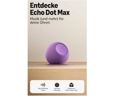 Amazon Echo Dot Max Violetinis (2025)