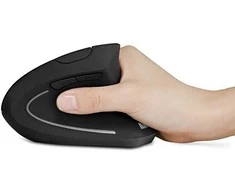 ANKER A7852 kabellose vertikale 2.4G ergonomiška pelė mit Nano USB-Dongle Vor/Zurck-Tasten (2x AAA Batt. nicht enthalten)