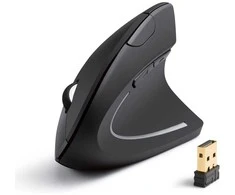 ANKER A7852 kabellose vertikale 2.4G ergonomiška pelė mit Nano USB-Dongle Vor/Zurck-Tasten (2x AAA Batt. nicht enthalten)