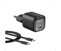 ANKER Charger 30W kompaktes GaN Schnellladeger�t 1x USB-C juodas
