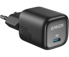 ANKER Charger 30W kompaktes GaN Schnellladeger�t 1x USB-C juodas