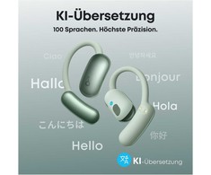 Anker Soundcore Aerofit 2 Laisvų rankų įranga Bevielis Ausinės su kabliukais, „Open-ear“ Skambučiai / muzika / sportas / kasdienis C tipo USB Bluetooth Žalia