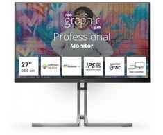 Monitorius AOC Q27U3CV 27 colių IPS QD WLED WQHD 75 Hz HDMI