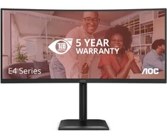 Monitorius AOC CU34E4CV | 120Hz | UWQHD | VA | 34''