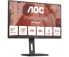 AOC U27E3UF 27inch IPS 3840x2160 Monitorius 4ms 16:9 2xHDMI DP USB Juodas