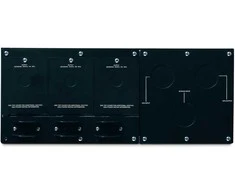 APC Service Bypass Panel Bypass switch rack-mountable AC 230V output connectors 3 4U 19 Juodas