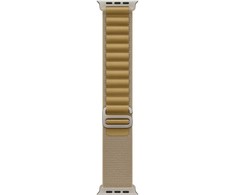 Išmanusis laikrodis „Apple“ 49 mm įdegusio apyrankės „Alpine Loop“ – maža – natūralaus titano apdaila