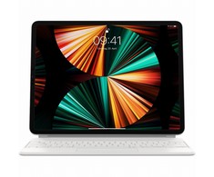 Apple Magic Keyboard, skirtas iPad Air 13 colių (2026) M4 / (2025) M3 / (2024) M2 / iPad Pro 12.9 (2018/2020/2021/2022) – QWERTZ / DE – Balta