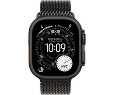 Apple 49mm Black Titanium Milanese kilpa – vidutinė