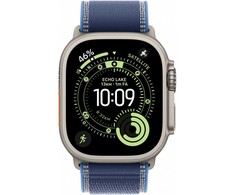 Išmanusis laikrodis Apple Watch Ultra 3 (2025) 5G 49mm Natural Titanium Case with Trail Loop S/M - Mėlyna/Bright Mėlyna