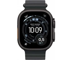 Išmanusis laikrodis Apple Watch Ultra 3 (2025) 5G 49mm Juodas Titanium Case with Ocean Band – Juodas