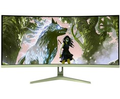 Monitorius Arozzi | Nova | 34 " | VA | UWQHD | 21:9 | 165 Hz | 1 ms | 3440 x 1440 pikselių | 350 cd/m² | HDMI jungtys quantity 2 | Forest Žalias