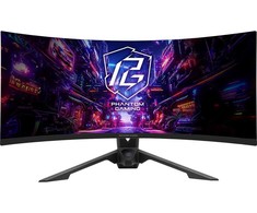 Monitorius ASRock 86.3cm PG34QRT2B 21:9 HDMI/DP/USB juodas WQHD