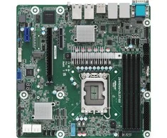 Pagrindinė plokštė ASRock Z690D4U-2L2T/G5 1x LGA1700 Intel Core 12/13 kartos Z690 (4xDIMM, SATA, 1xM.2, 2xGbE, 2x10GbE, IPMI)