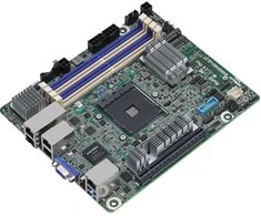 Pagrindinė plokštė ASRock pagrindinės plokštės B550D4ID-2L2T mini-ITX lizdas AM4 vienvietis