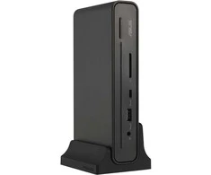„Asus Triple Screen USB-C Dock Duo DC301 Duo“ | 90XB0A5N-BDS010 | Ethernet LAN (RJ-45) jungtys: 1 | DisplayPort jungčių kiekis: 2 | HDMI jungčių kiekis: 1