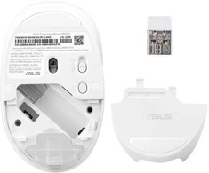 Asus Fragrance MD101 | Pelė | 2.4 GHz, Bluetooth | Iridescent Baltas