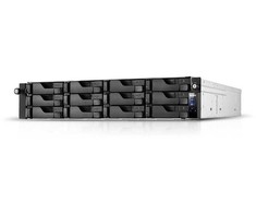 Serveris Dysk serwerowy Asustor ASUSTOR AS6512RD+Rail 12 Bay NAS Intel ATOM C3538 Quad-Core 8GB DDR4 GbEx2 2.5 GbEx2 PCIe Gen3 by 8 x1 - 4 link USB 3.2 Gen 1x4