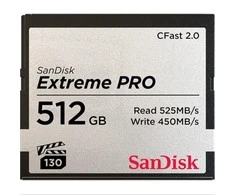 Atminties kortelė SanDisk CFAST 2.0 VPG130 512GB Extreme Pro SDCFSP-512G-G46D