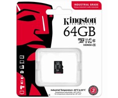 Tab Kingston MikroSDXC 64 GB klasė 10 UHL- / U3 A1 V30 (SDCIT2 / 64GBSP)