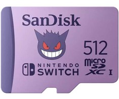 Atminties kortelė Nintendo Switch Micro SDXC 512 GB Class 10 UHS-I/U3 (SDSQXAO-512G-GN6ZK) kortelė SanDisk