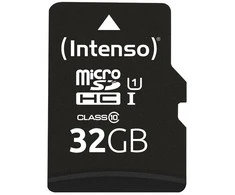 Atminties kortelė Intenso Micro SDHC 32GB Class 10 UHS-I U1 Performance