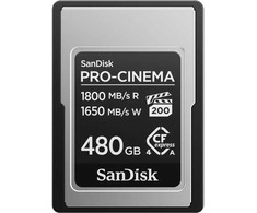 Atminties kortelė Karta SanDisk Pro Cinema CFexpress 480 GB (SDCFEA-480G-GN4NN)